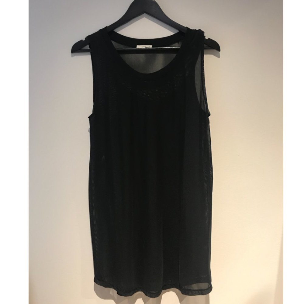 Aritzia Mesh Shift Dress